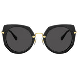 Miu Miu MU 02XS 1AB5S0 BLACK/DARK GREY 53 25