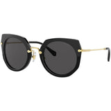 Miu Miu MU 02XS 1AB5S0 BLACK/DARK GREY 53 25