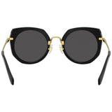 Miu Miu MU 02XS 1AB5S0 BLACK/DARK GREY 53 25