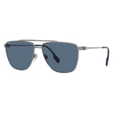 Burberry BE3141 100380 GUNMETAL/DARK BLUE 61 15