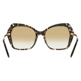 Dolce & Gabbana DG4399 911/6E CUBE BLACK/GOLD/LIGHT BROWN MIRROR GOLD 56 20