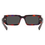 Prada PR 06YS 06V5S0 ABSTRACT ORANGE/DARK GREY 53 21