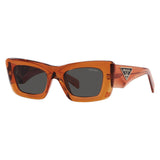 Prada PR 13ZS 10N5S0 CRYSTAL ORANGE/DARK GREY 50 21