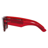 Ray Ban RB0840S 6679B1 TRANSPARENT RED/DARK GREY 51 21