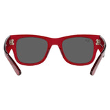 Ray Ban RB0840S 6679B1 TRANSPARENT RED/DARK GREY 51 21