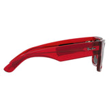 Ray Ban RB0840S 6679B1 TRANSPARENT RED/DARK GREY 51 21