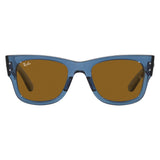 Ray Ban RB0840S 668073 TRANSPARENT BLUE/BROWN 51 21