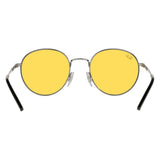 Ray Ban RB3681 004/Q1 GUNMETAL/EVOLVE PHOTO YELLOW TO GREEN 50 20