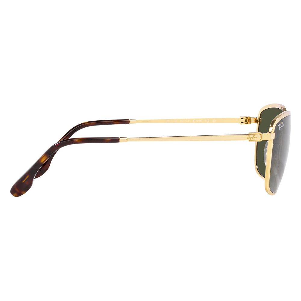 Ray Ban RB3705 001/31 GOLD/GREEN 57