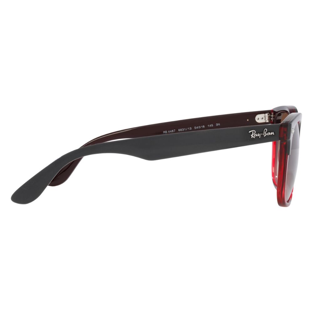 Ray Ban RB4487 663113 GREY ON TRANPARENT RED/BROWN GRADIENT 54 18