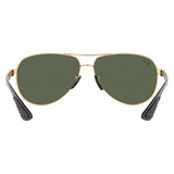 Ray Ban Ferrari RB8331M F00871 GOLD/DARK GREEN 61 13