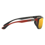 Ray Ban Ferrari RB8361M F6476Q MATTE BLACK/BROWN MIRROR ORANGE 60 18