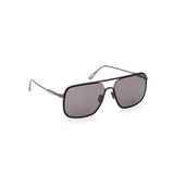 Tom Ford FT1015 12C SHINY DARK RUTHENIUM/SMOKE MIRROR 60 15