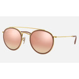 Ray Ban RB3647N 92373E LEGEND GOLD/PINK MIRROR GRAD GREY