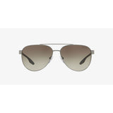 Prada Linea Rossa PS 54TS 5AV1X1 GUNMETAL/GREEN GRADIENT 58 14