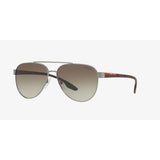 Prada Linea Rossa PS 54TS 5AV1X1 GUNMETAL/GREEN GRADIENT 58 14