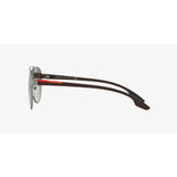 Prada Linea Rossa PS 54TS 5AV1X1 GUNMETAL/GREEN GRADIENT 58 14