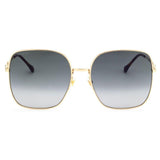 Gucci GG0879S 001 GOLD GREY