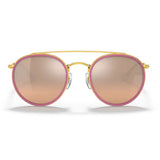 Ray Ban RB3647N 92373E LEGEND GOLD/PINK MIRROR GRAD GREY