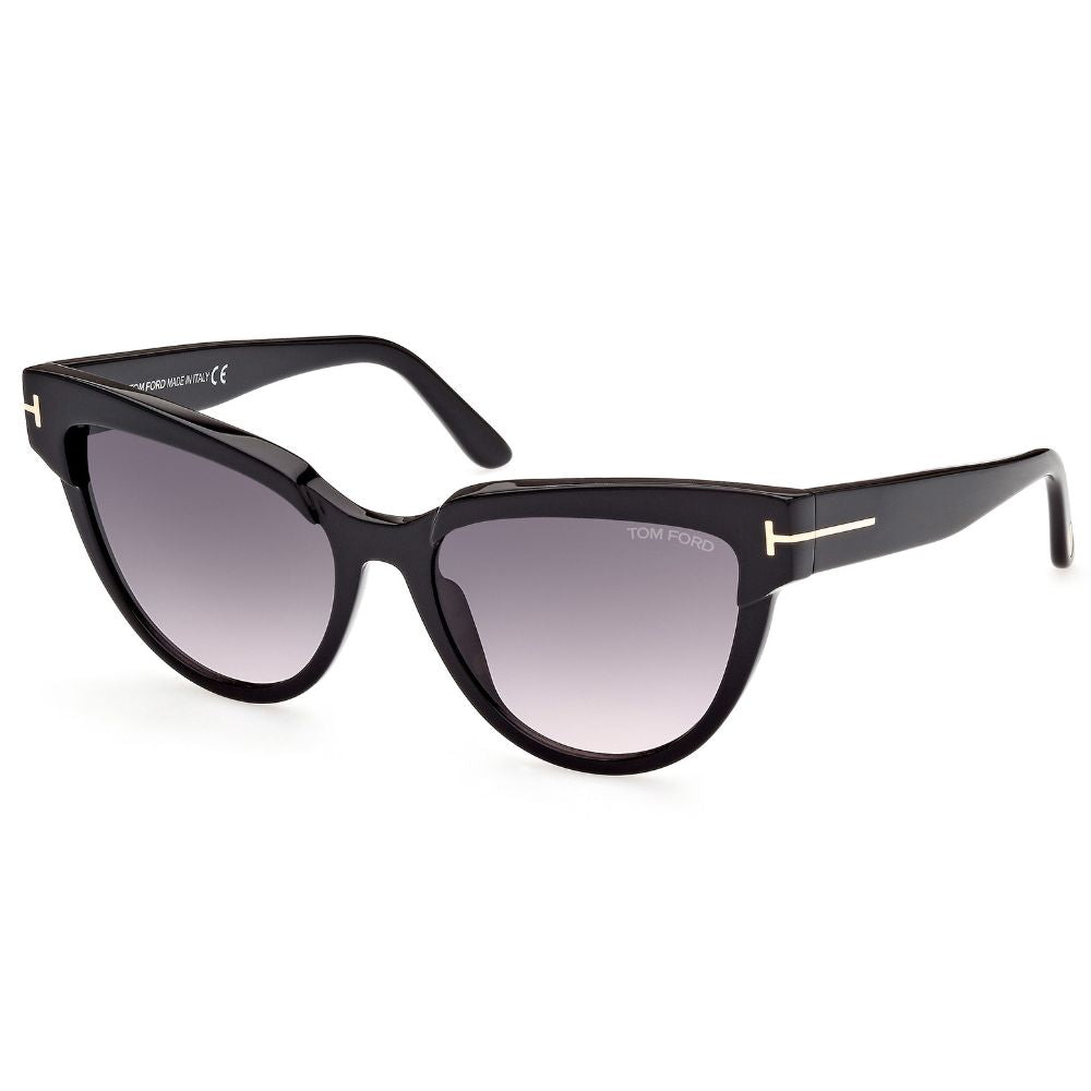 Tom Ford FT0941 01B shiny black / gradient smoke