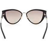 Tom Ford FT0868 01B shiny black / gradient smoke