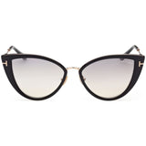 Tom Ford FT0868 01B shiny black / gradient smoke